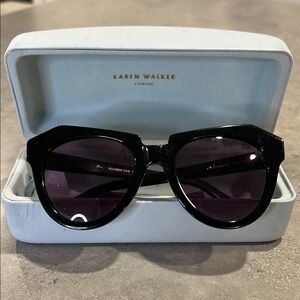 Karen Walker Black Sunglasses